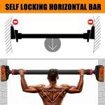 Doorway Pull Up Bar, Adjustable Width, 440 LBS