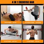 Doorway Pull Up Bar, Adjustable Width, 440 LBS