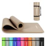 MSPORTS Non-Slip Thick Yoga Mat for Home Workouts
