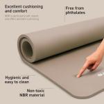 MSPORTS Non-Slip Thick Yoga Mat for Home Workouts