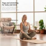 MSPORTS Non-Slip Thick Yoga Mat for Home Workouts