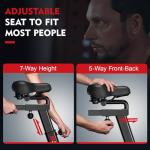 pooboo Bluetooth Air Resistance Exercise Bike