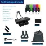 Ab Roller with Resistance Bands and Travel Bag