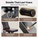 YOLEO Foldable Adjustable Weight Bench for Home Gym