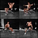 FitinOne Adjustable Weight Bench for Home Gym