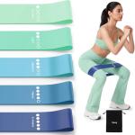 5-Pack Resistance Bands for Strength Training and Yoga