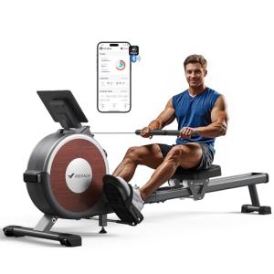 Merach Magnetic Rowing Machine with App and LCD
