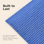 Sunny Health & Fitness Blue Yoga Mat
