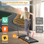 HiFast 3 in 1 Foldable Walking Pad Treadmill