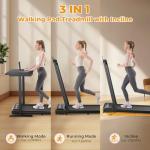 HiFast 3 in 1 Foldable Walking Pad Treadmill