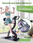 Sportneer 4-in-1 Foldable Exercise Bike for Home