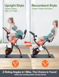Sportneer 4-in-1 Foldable Exercise Bike for Home