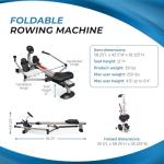 Stamina Body Trac Glider Rowing Machine 1050