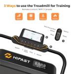 HiFast 3 in 1 Foldable Walking Pad Treadmill