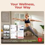 Sunny Health & Fitness Blue Yoga Mat