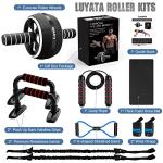 Ab Roller Wheel Kit with Resistance Bands & Accessories