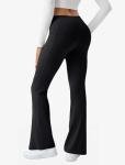 Women's High-Waisted Flare Yoga Pants with Pockets