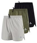 Men's Running Quick-Dry Shorts with Zipper Pockets