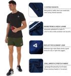 Men's Running Quick-Dry Shorts with Zipper Pockets