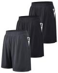 Men's Quick-Dry Athletic Shorts with Pockets