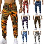 Men's Camo Cargo Joggers for Athletic Training