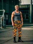 Men's Camo Cargo Joggers for Athletic Training