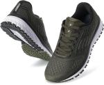 Men's Army Green Lace-Up Trail Running Shoes
