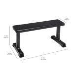 Amazon Basics Sturdy Weight Bench for Home Gym