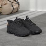 Men's All Black Breathable Walking Sneakers