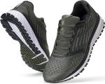 Men's Army Green Lace-Up Trail Running Shoes