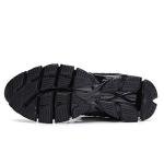 Men's All Black Breathable Walking Sneakers