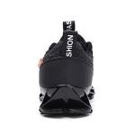 Men's All Black Breathable Walking Sneakers