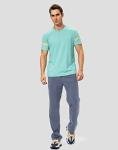 Men’s Cotton Yoga Sweatpants with Pockets - Mallard Blue