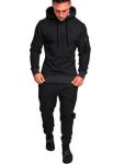 Men's 2-Piece Hoodie Jogging Tracksuit Set
