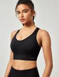 High Support Sports Bra for Women - Black