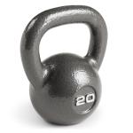 Marcy 20lbs Hammertone Kettlebell for Home Workouts