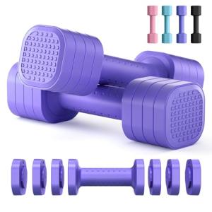 Zempox Adjustable Dumbbell Set for Home Workouts