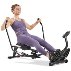 Sunny Health & Fitness Smart Compact Rowing Machine