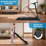 AoraPulse Compact Folding Treadmill for Home Use
