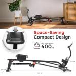 Sunny Health & Fitness Smart Compact Rowing Machine