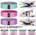 Renoj 3-Set Resistance Bands for Workouts