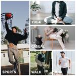 Men's Lightweight Cotton Yoga Pants with Pockets