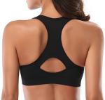 MIRITY High Impact Racerback Sports Bra for Women
