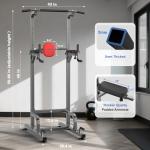 Power Tower Pull Up Bar for Home Workouts