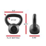 CAP Barbell 80 LB Kettlebell Set - 10 to 30 LB
