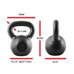 CAP Barbell 80 LB Kettlebell Set - 10 to 30 LB
