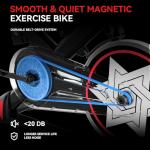pooboo Magnetic Resistance Exercise Bike for Home Gym