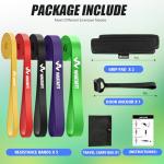 WHATAFIT Resistance Bands Set for Home Workouts