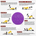 Yes4All Medium Firm Round Foam Roller - Purple