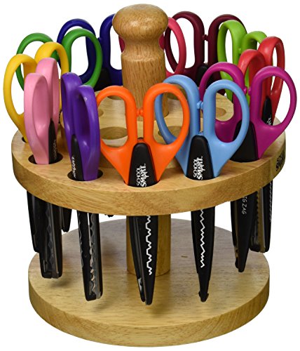 Set of 12 Assorted Color Paper Edger Scissors